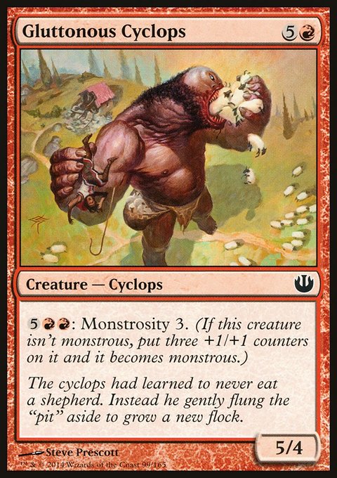 Gluttonous Cyclops